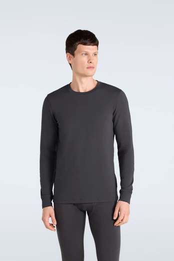 Blaze Mens Base Layer Top - Charcoal