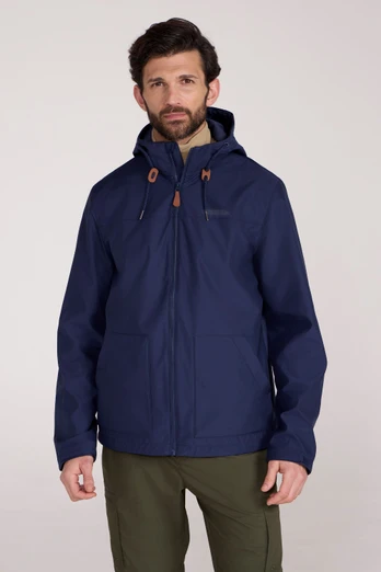 Iona Softshell Mens Jacket - Navy