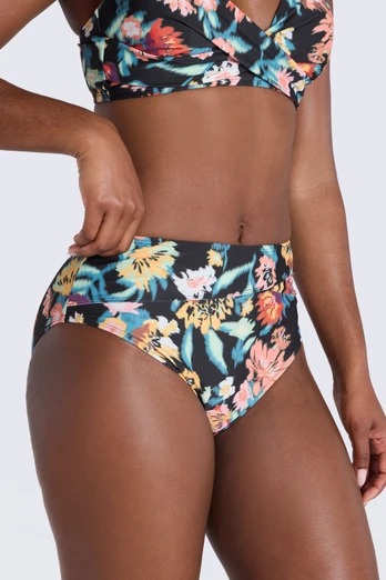 Bondi Womens Wrap Bikini Bottoms - Black