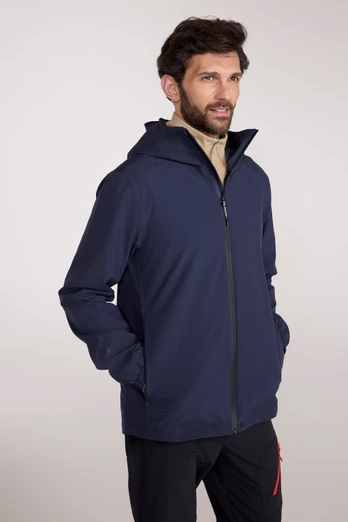 Sambrook Mens Waterproof Jacket - Navy
