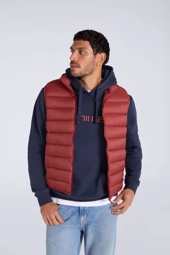 Light Cosi Mens Gilet - Red