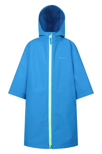 Coastline Kids Water-Resistant Changing Robe - Cobalt