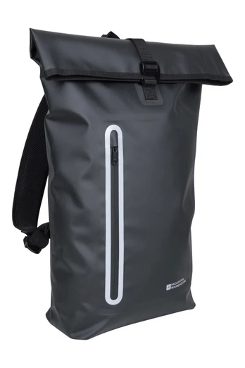 Tempest 18L Waterproof Roll Top Backpack - Black
