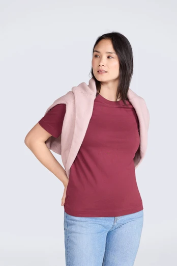 T-shirt Femme Everyday Fit - Bordeaux
