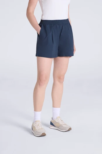 Short en coton Femme Comfort - Bleu Marine