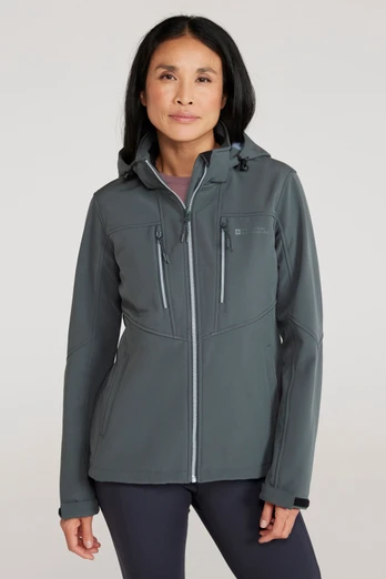 Genesis Womens Softshell Jacket - Khaki