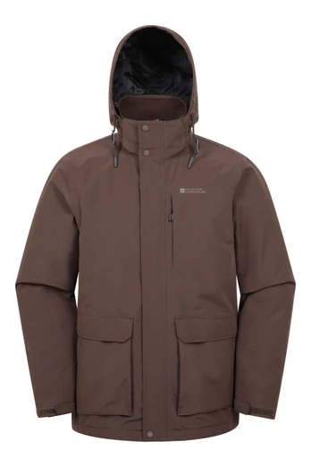 Ashburn Waterproof Light Padded Parka - Brown