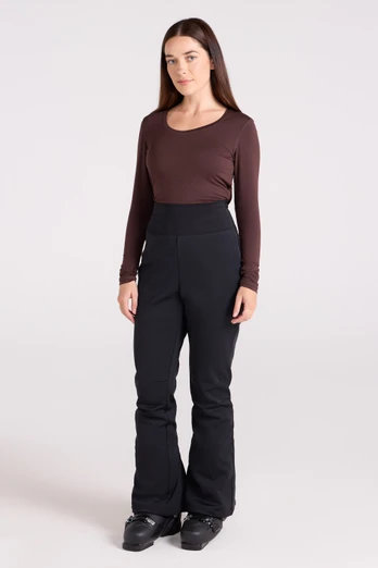 Legging de ski à jambes amples Femme Afley - Noir