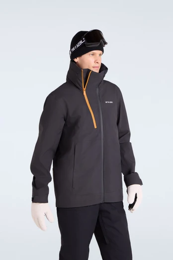 Vortex Mens 3 Layer Waterproof Ski Jacket - Black