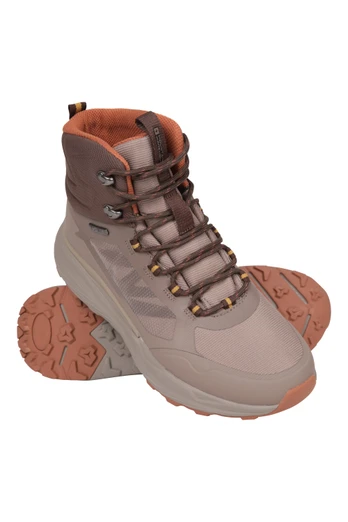 Ridge Mens Waterproof Walking Boot - Brown