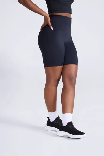 Active Womens Cycling Shorts - Black