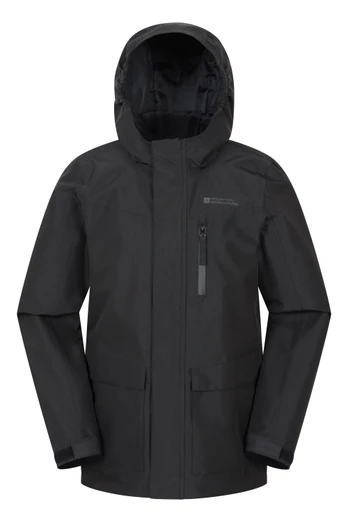 Noah Kids Waterproof Jacket - Black