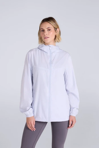 Sunrise Womens Light Packable Travel Jacket - Lilac