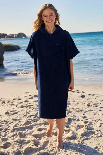 Driftwood Womens Changing Towel - Dark Blue