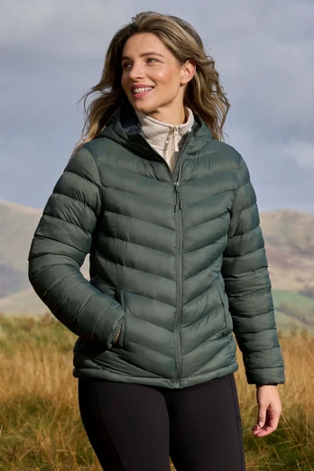 Seasons Womens Insulated Jacket - Light Khaki