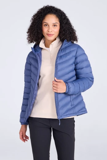 Manteau isolé Seasons pour femmes - Bleuet