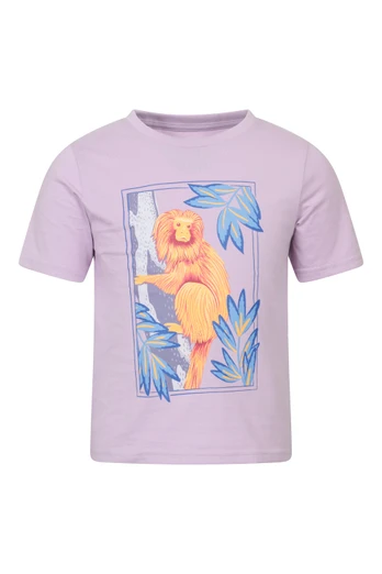 Marmoset Kids Short Sleeve Tee - Lilac