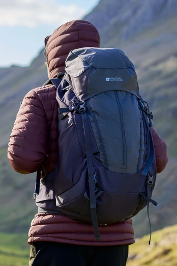 Canyon Zip Front 50 L Rucksack - Charcoal