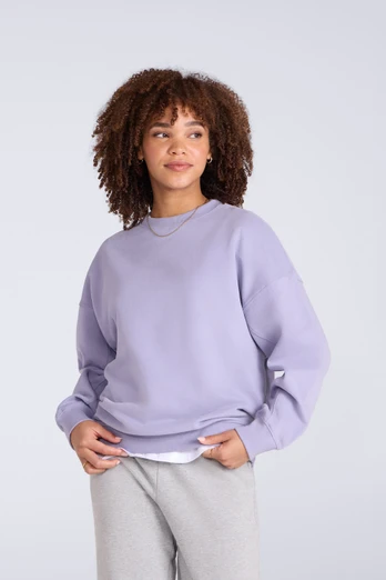 Dakota Womens Graphic Sweatshirt - Light Blue