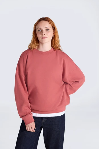 Dakota Womens Graphic Sweatshirt - Red