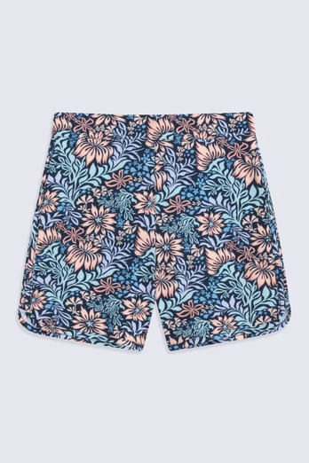 Nixie Kids Printed Boardshorts - Dark Blue