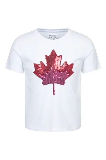 Regional Canada Kids Short Sleeve T-Shirt - White