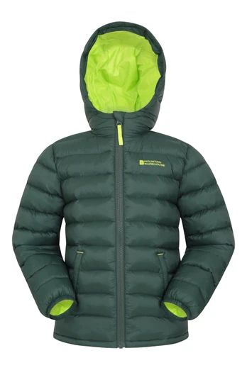 Seasons II Kids Insulated Jacket - Dark Khaki