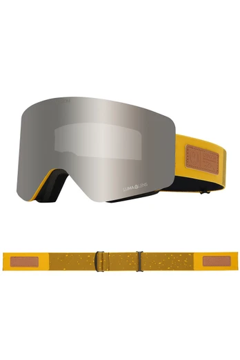 R1 OTG Unisex Snow Goggles - Yellow Stone/Silver & Amber