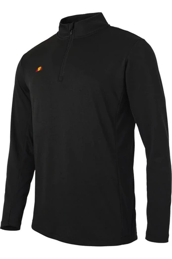 Rolbi Mens Quarter Zip Top - Black