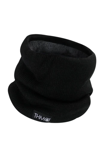 Mens Neck Warmer | Thinsulate Neck Gaiter Fleece - Black