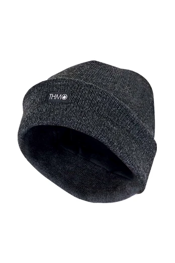 Mens 3m Thinsulate Thermal Warm Beanie Hat - Grey