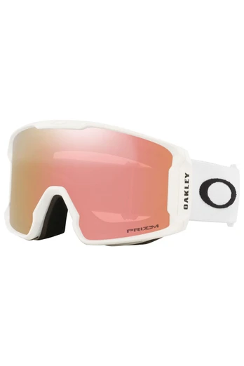 Line Miner L Unisex Snow Goggles - Matte White/prizm Rose Gold