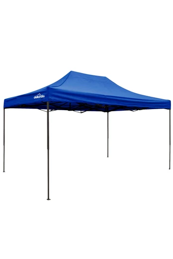 Premium 4.5 x 3m Water Resistant Pop-Up Gazebo - 4.5 x 3m Blue