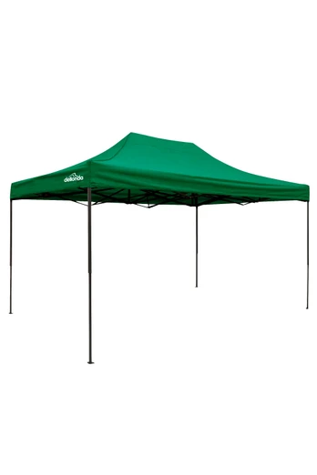 Premium 4.5 x 3m Water Resistant Pop-Up Gazebo - 4.5 x 3m Green
