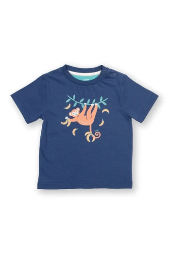 Baby/Kids 100% Organic Cotton Printed T-Shirt - Monkey Munch