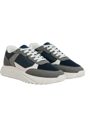 Aspire Runner Mens Trainers - Castle Rock/Navy