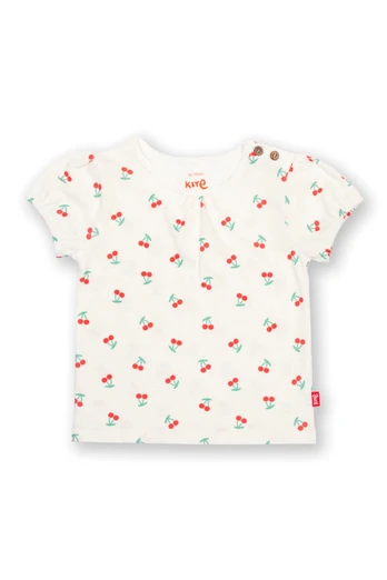 Baby/Kids 100% Organic Cotton T-Shirt - Cherry Friends