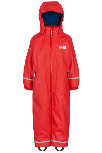 Forest Leader Kids Insulated Pu Suit - Red