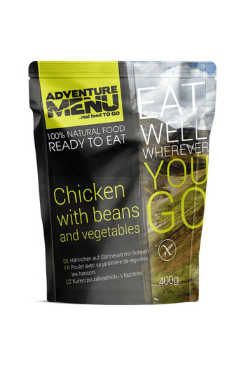 Chicken with Beans and Vegetables (400g) - Chicken with Beans