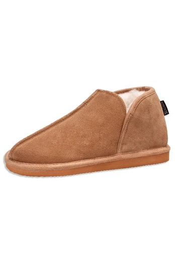 Womens Sheepskin Slippers - Chestnut