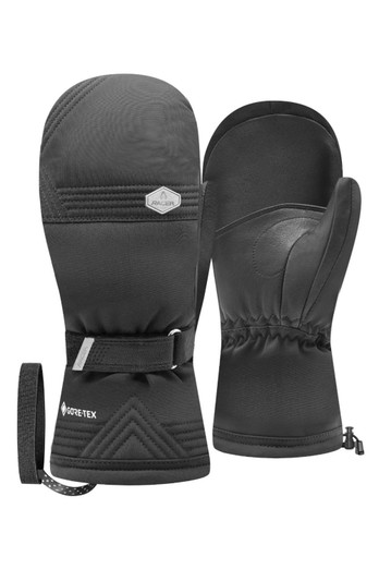MStarz3 Women's Goose Down Waterproof Ski Mittens - Black