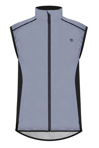 Reflective Womens Active Gilet - Black