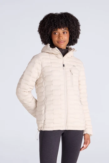 EMS Ignite Women’s Extreme Down Padded Jacket - Light Beige