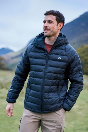 EMS Featherpack Extreme Mens Down Packable Jacket - Black