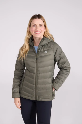 EMS Veste compressible en duvet pour femmes Featherpack Extreme - Kaki