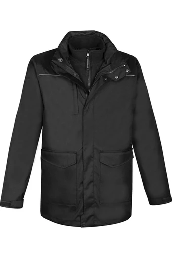 Vortex HD Mens 3 in 1 System Parka - Black