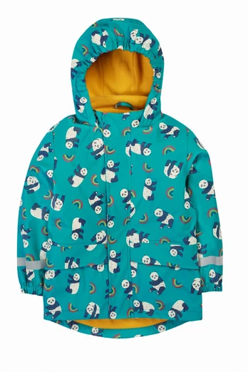 Kids Waterproof Printed Puddle Buster Coat - Panda Play