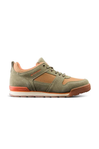 Monty Lo Mens Hiking Shoes - Army/Rust