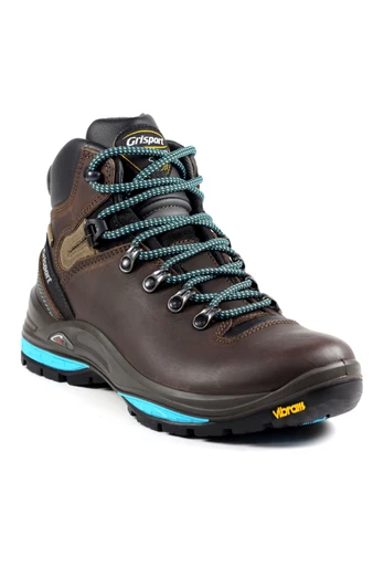 Glide Womens Waterproof Hiking Boots - Waxed Brown