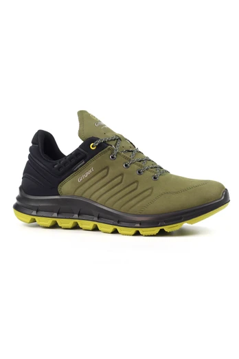 Motion Mens Waterproof Lightweight Walking Shoes - Olive